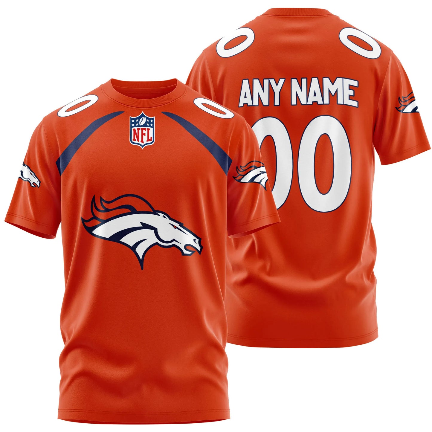 Denver Broncos Customized Premium T-Shirt 09