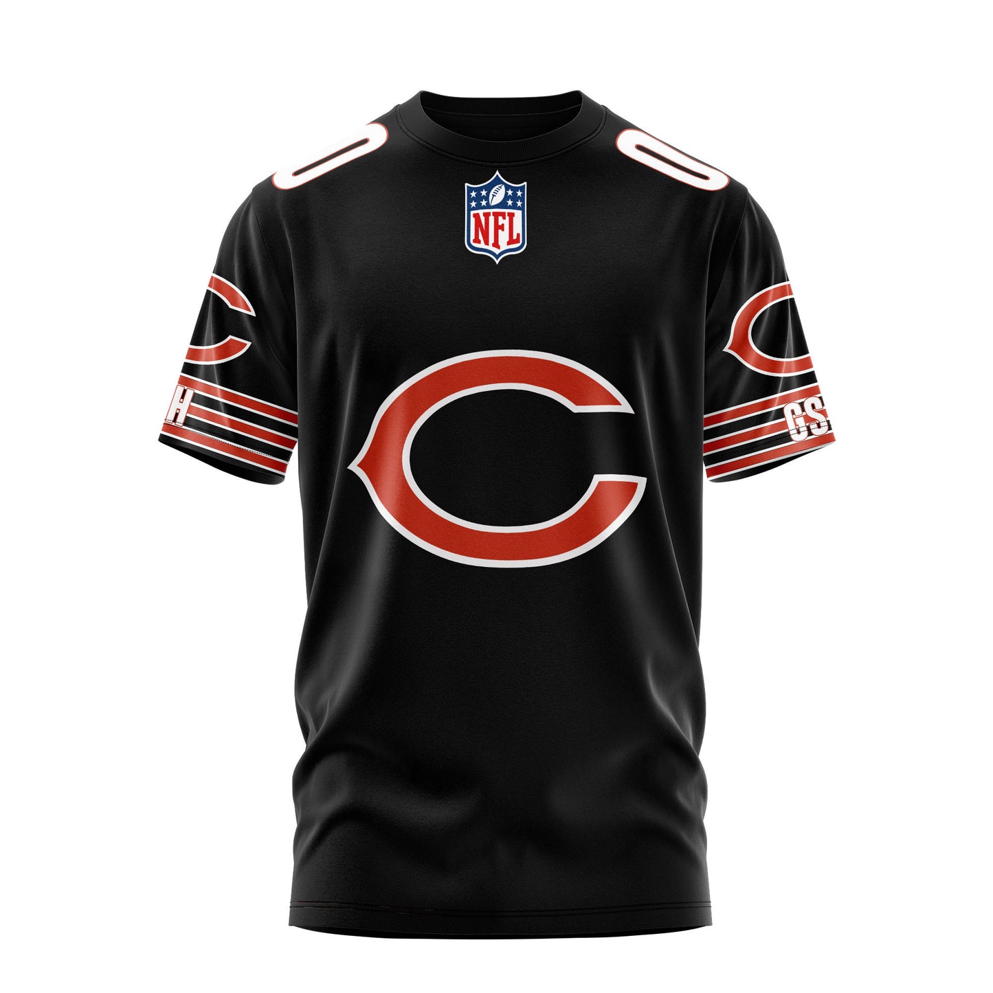 Chicago Bears Customized Premium T-Shirt 05