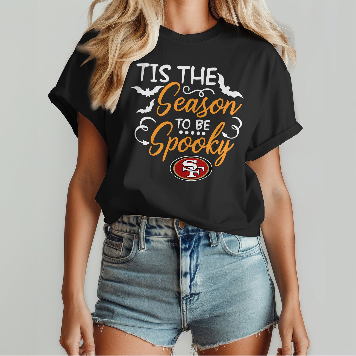 San Francisco 49ers x Halloween Custom 3D T-Shirt NA127