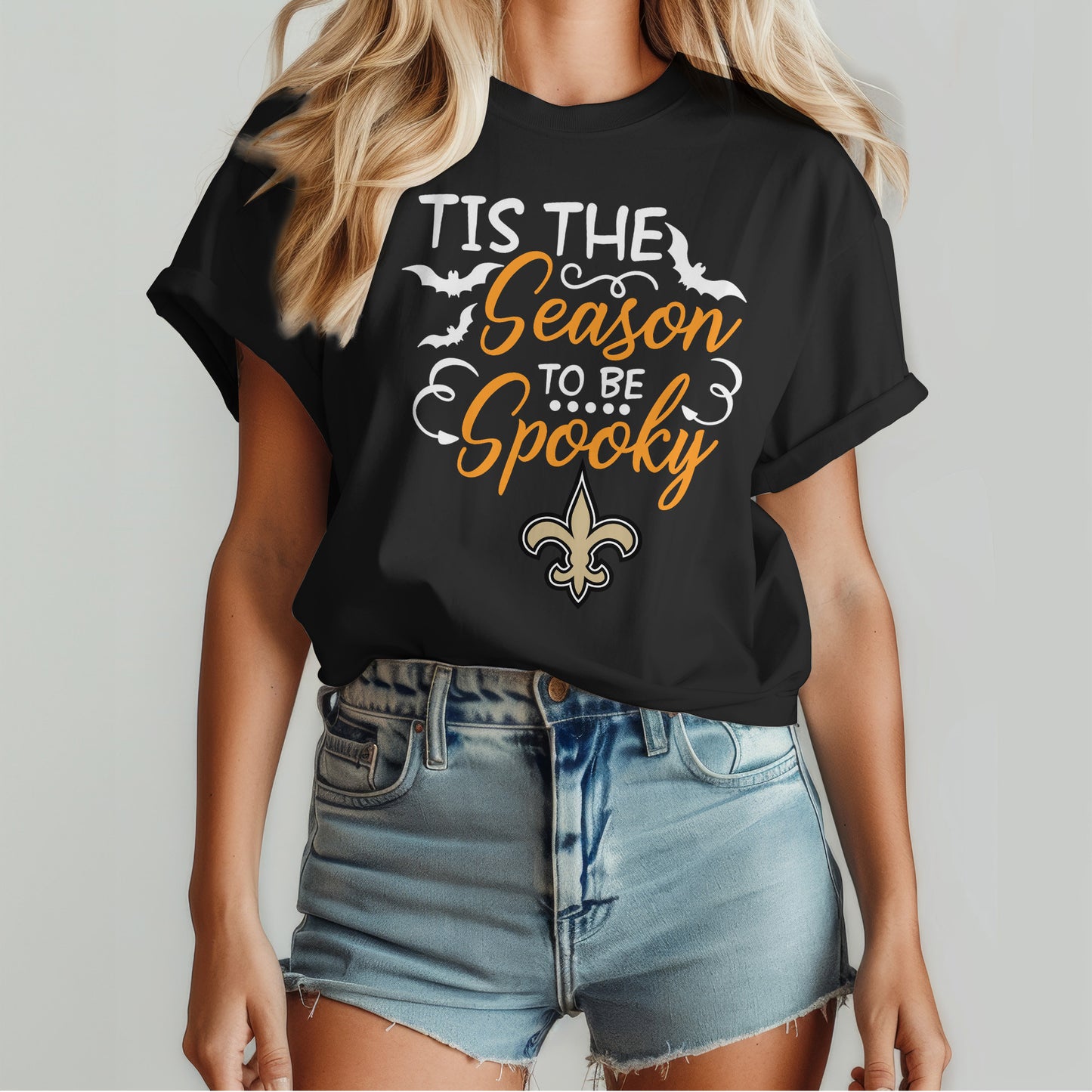 New Orleans Saints x Halloween Custom 3D T-Shirt NA122