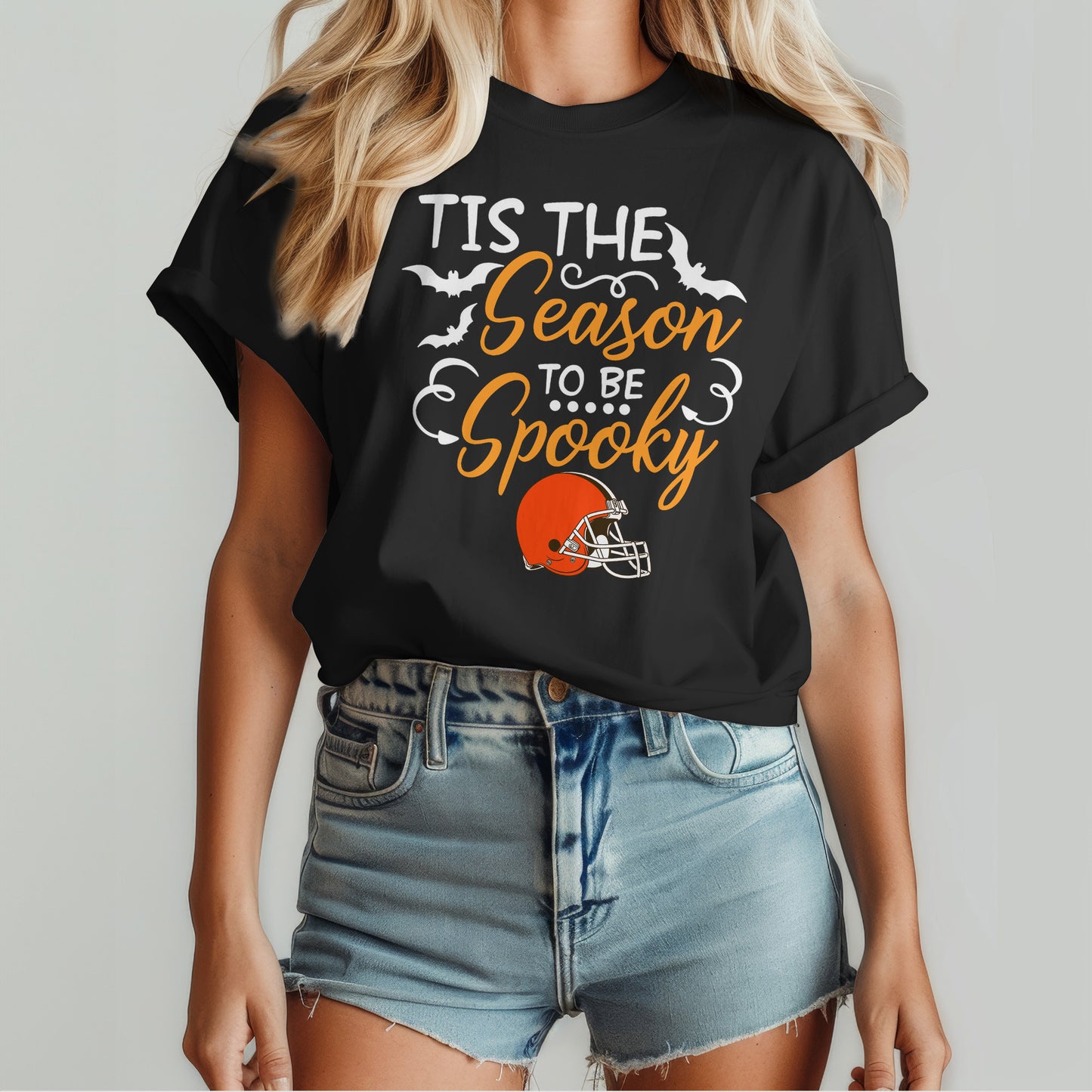 Cleveland Browns x Halloween Custom 3D T-Shirt NA107