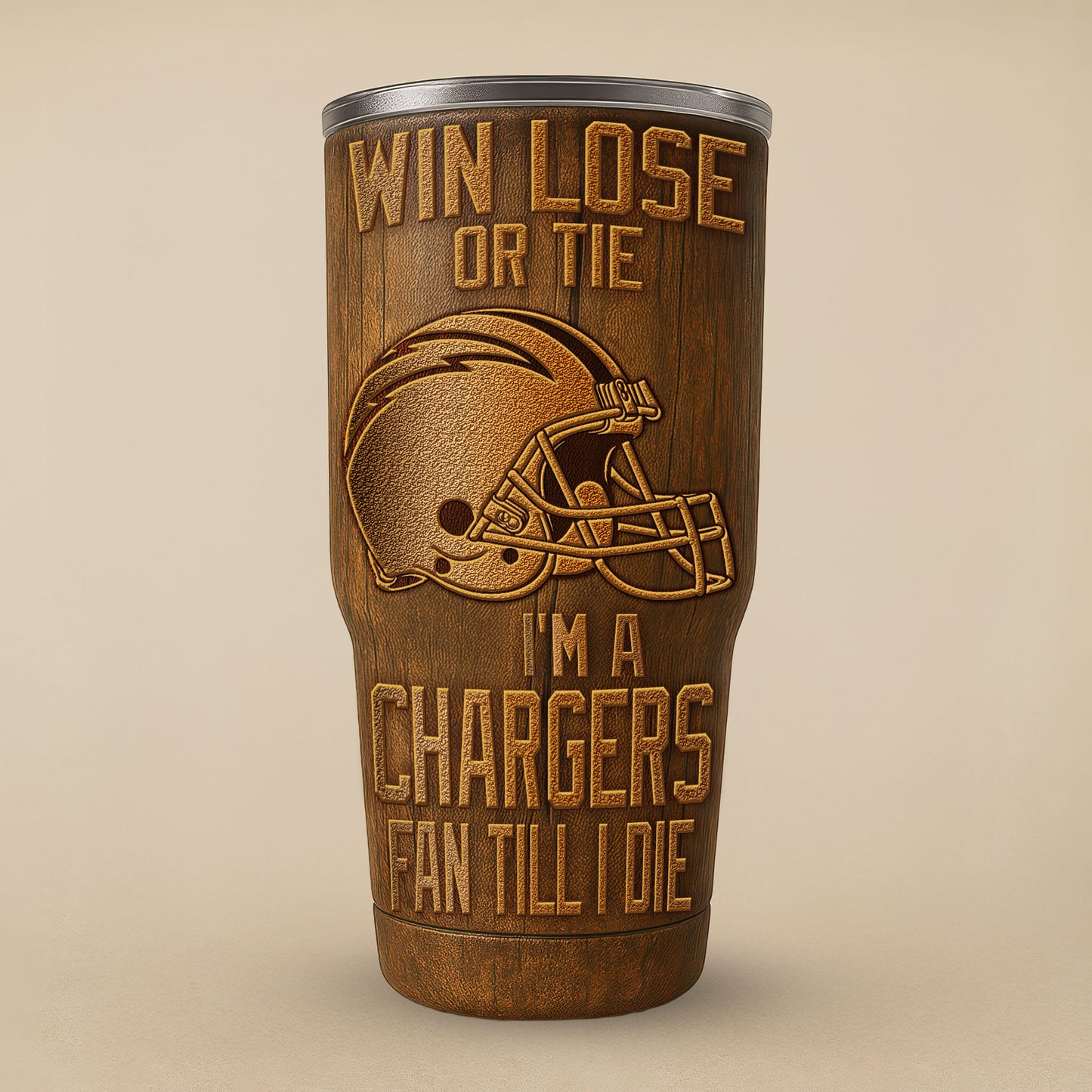 Los Angeles Chargers Premium Tumbler 30oz TD Gifts For Fans AZBTTB30OZ000011