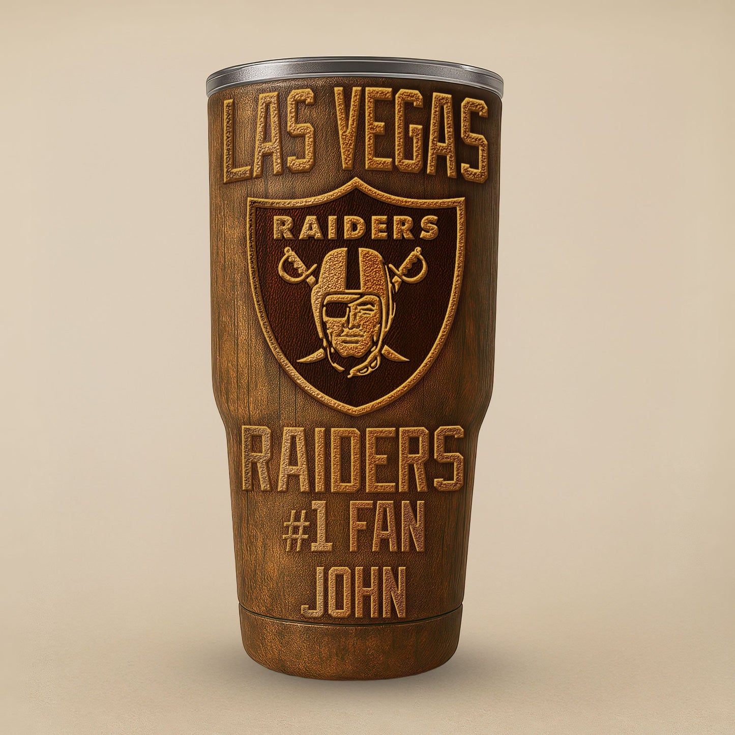 Las Vegas Raiders Premium Tumbler 30oz TD Gifts For Fans AZBTTB30OZ000017