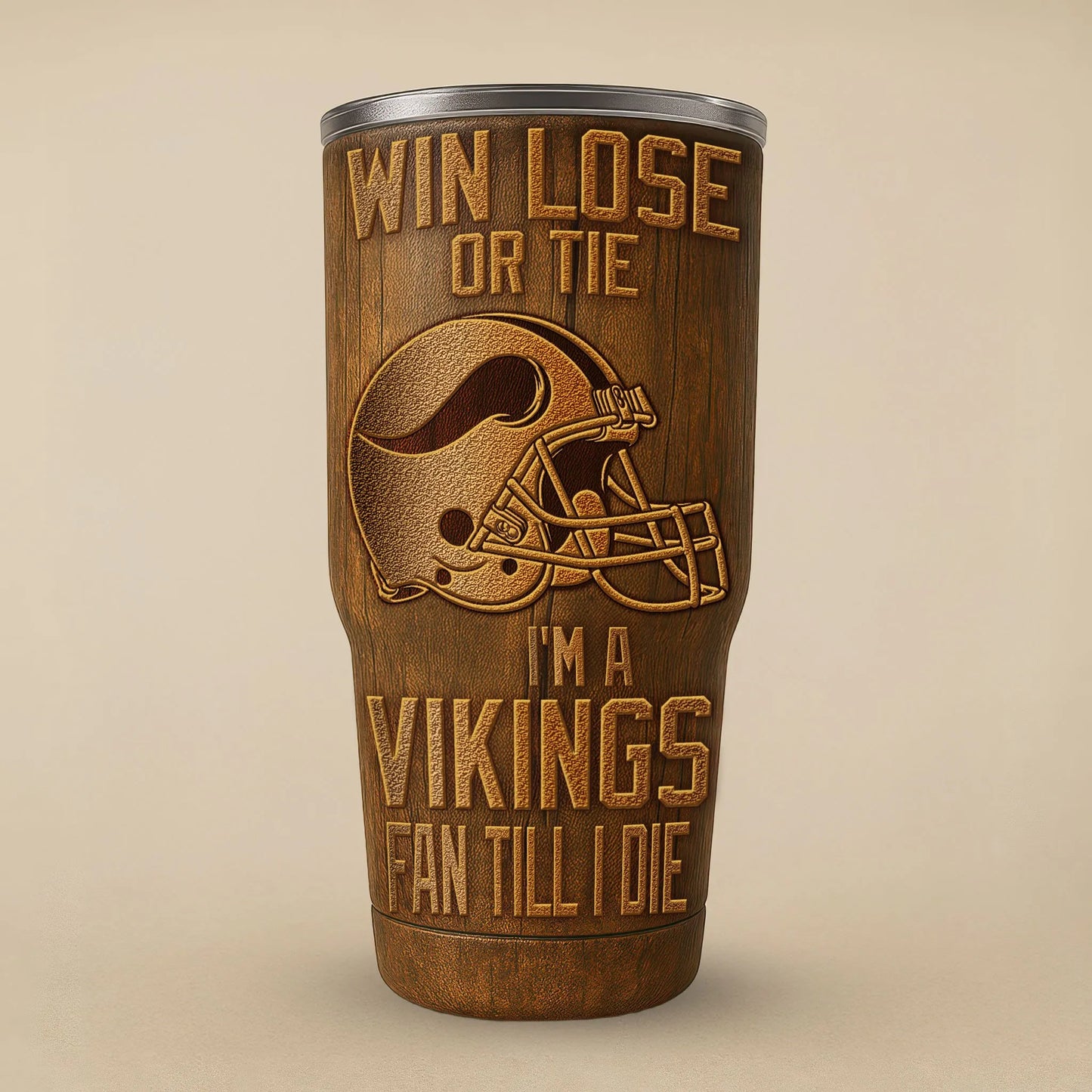Minnesota Vikings Premium Tumbler 30oz TD Gifts For Fans AZBTTB30OZ000027