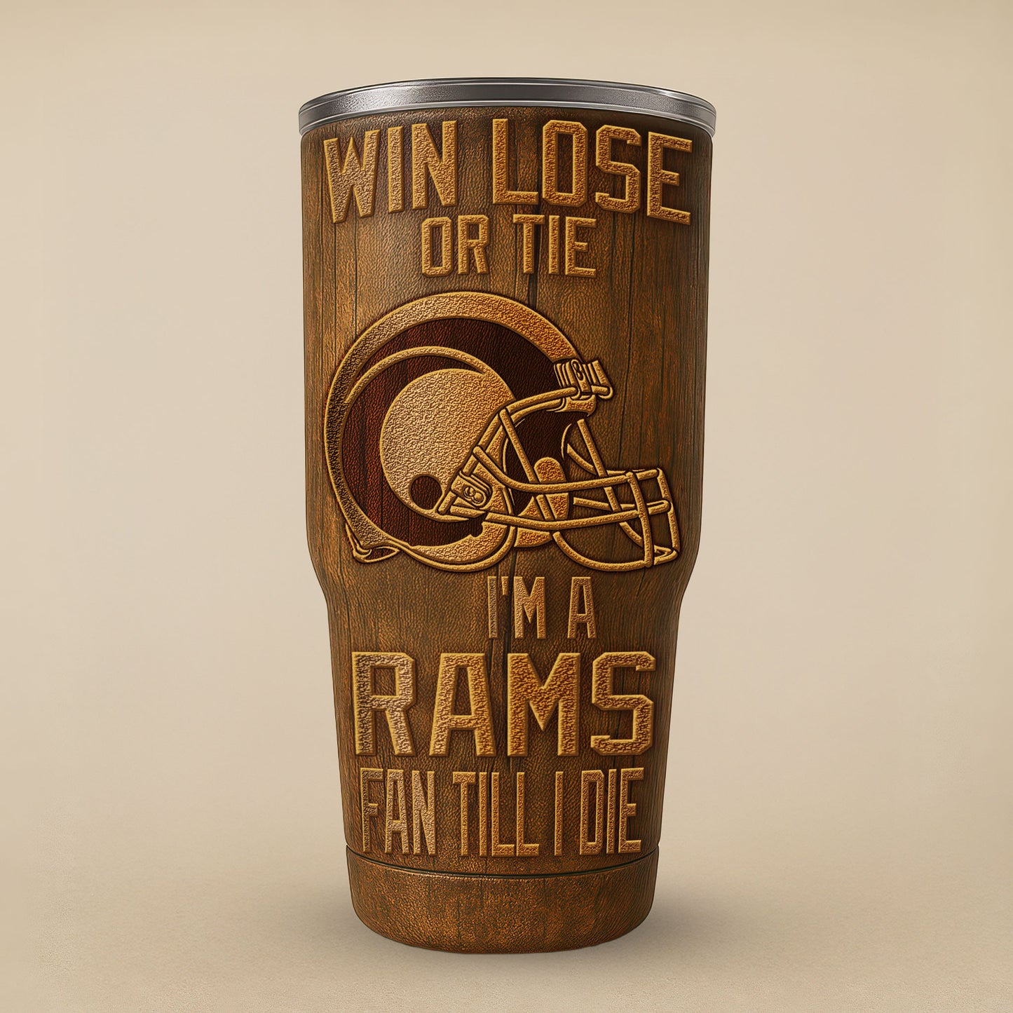 Los Angeles Rams Premium Tumbler 30oz TD Gifts For Fans AZBTTB30OZ000013