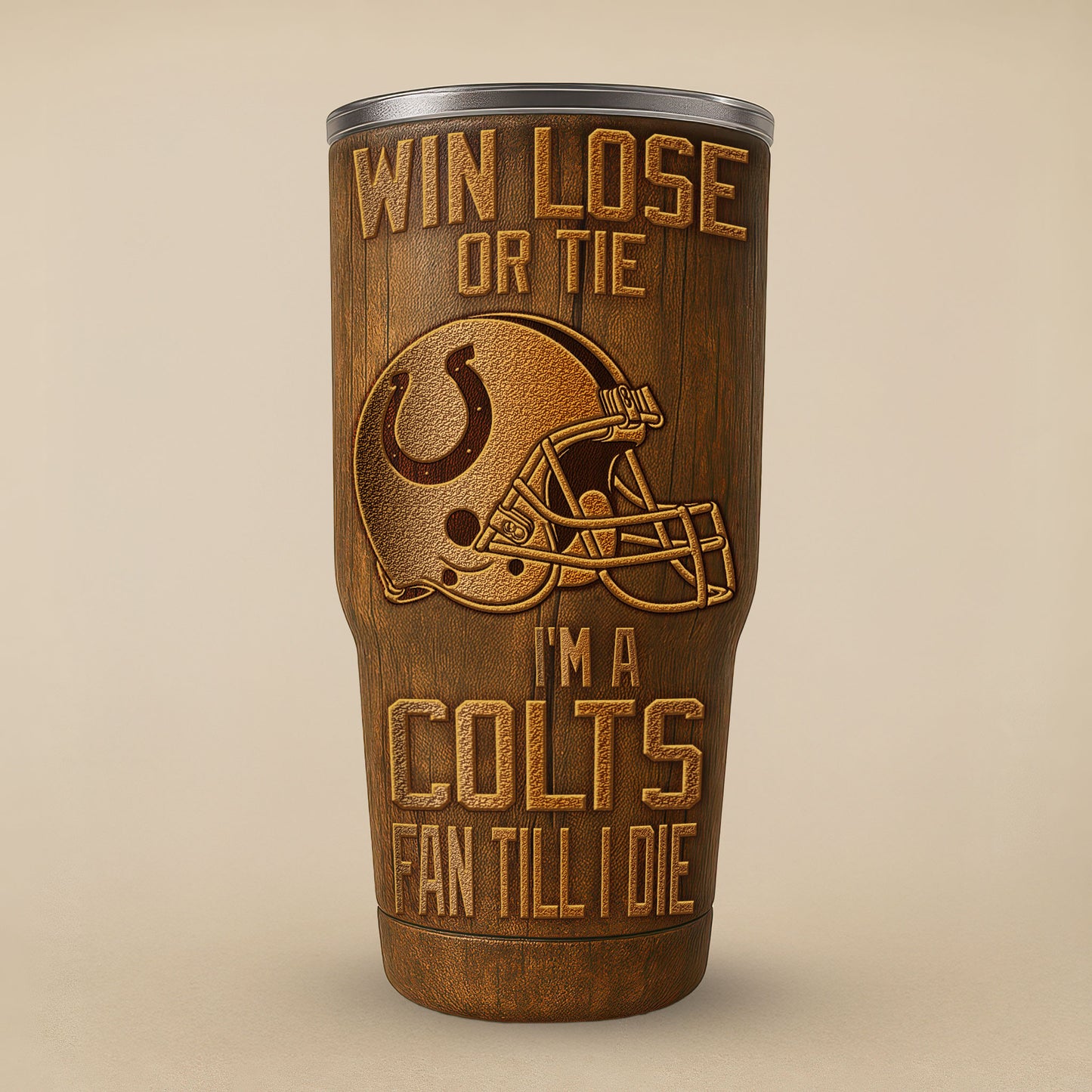 Indianapolis Colts Premium Tumbler 30oz TD Gifts For Fans AZBTTB30OZ000016