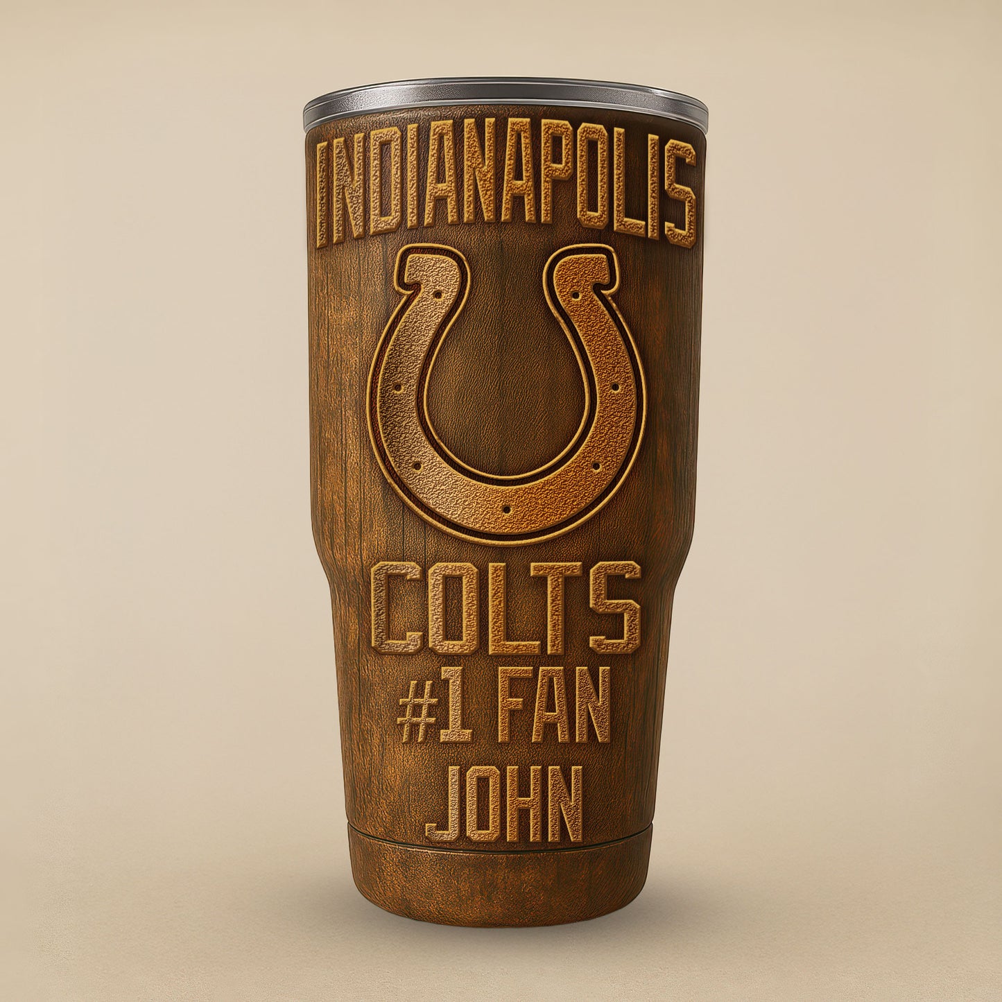 Indianapolis Colts Premium Tumbler 30oz TD Gifts For Fans AZBTTB30OZ000016