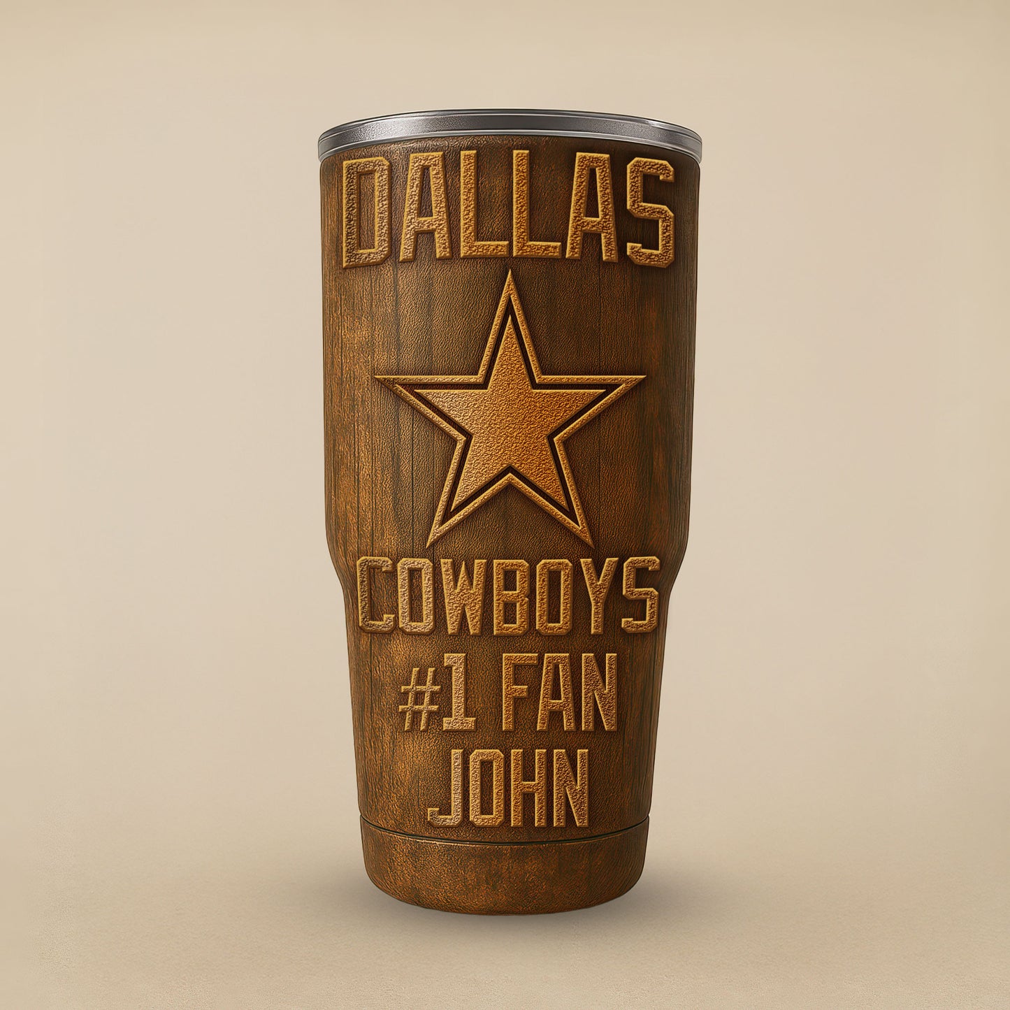 Dallas Cowboys Premium Tumbler 30oz TD Gifts For Fans AZBTTB30OZ000014
