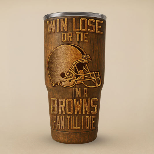 Cleveland Browns Premium Tumbler 30oz TD Gifts For Fans AZBTTB30OZ000002