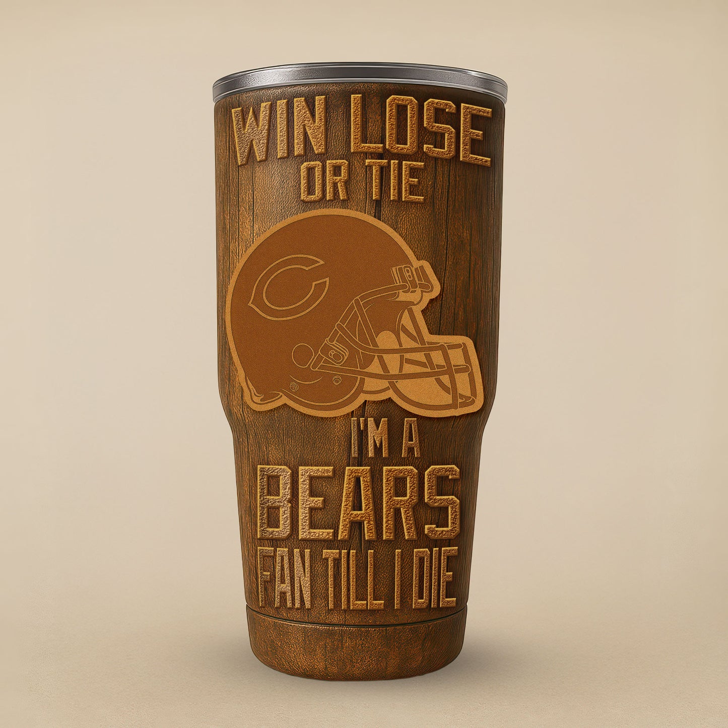 Chicago Bears Premium Tumbler 30oz TD Gifts For Fans AZBTTB30OZ000029