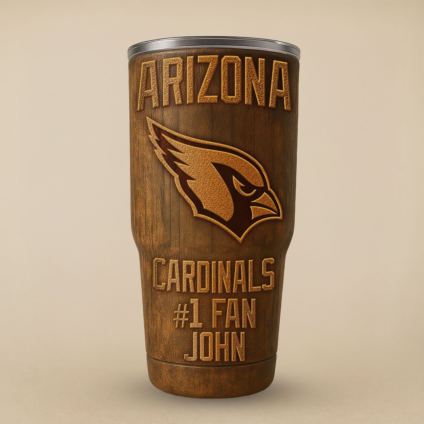 Arizona Cardinals Premium Tumbler 30oz TD Gifts For Fans AZBTTB30OZ000010