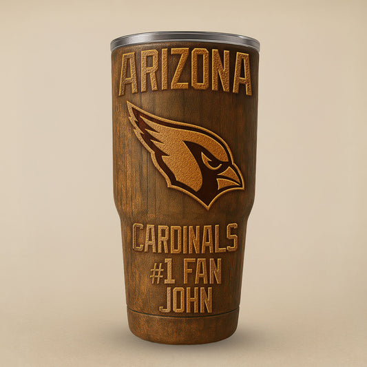 Arizona Cardinals Premium Tumbler 30oz TD Gifts For Fans AZBTTB30OZ000010