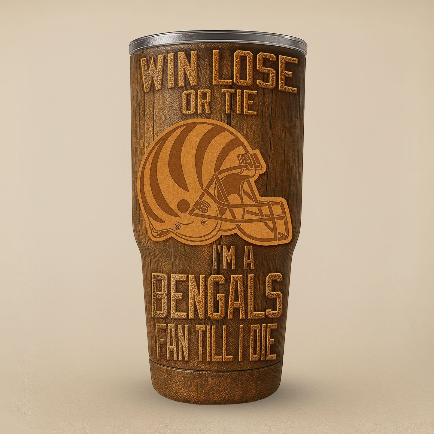 Cincinnati Bengals Premium Tumbler 30oz TD Gifts For Fans AZBTTB30OZ000020