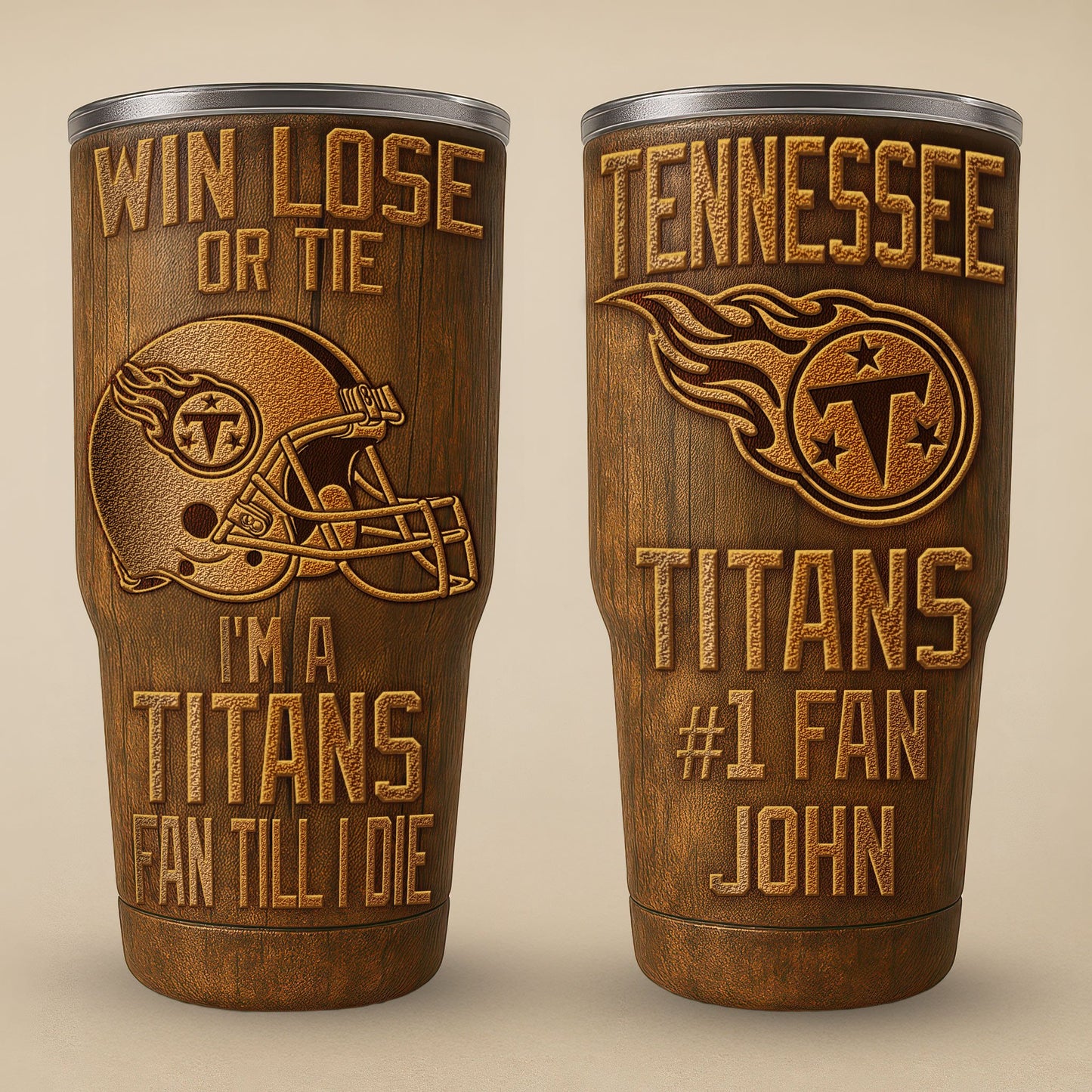 Tennessee Titans Premium Tumbler 30oz TD Gifts For Fans AZBTTB30OZ000030