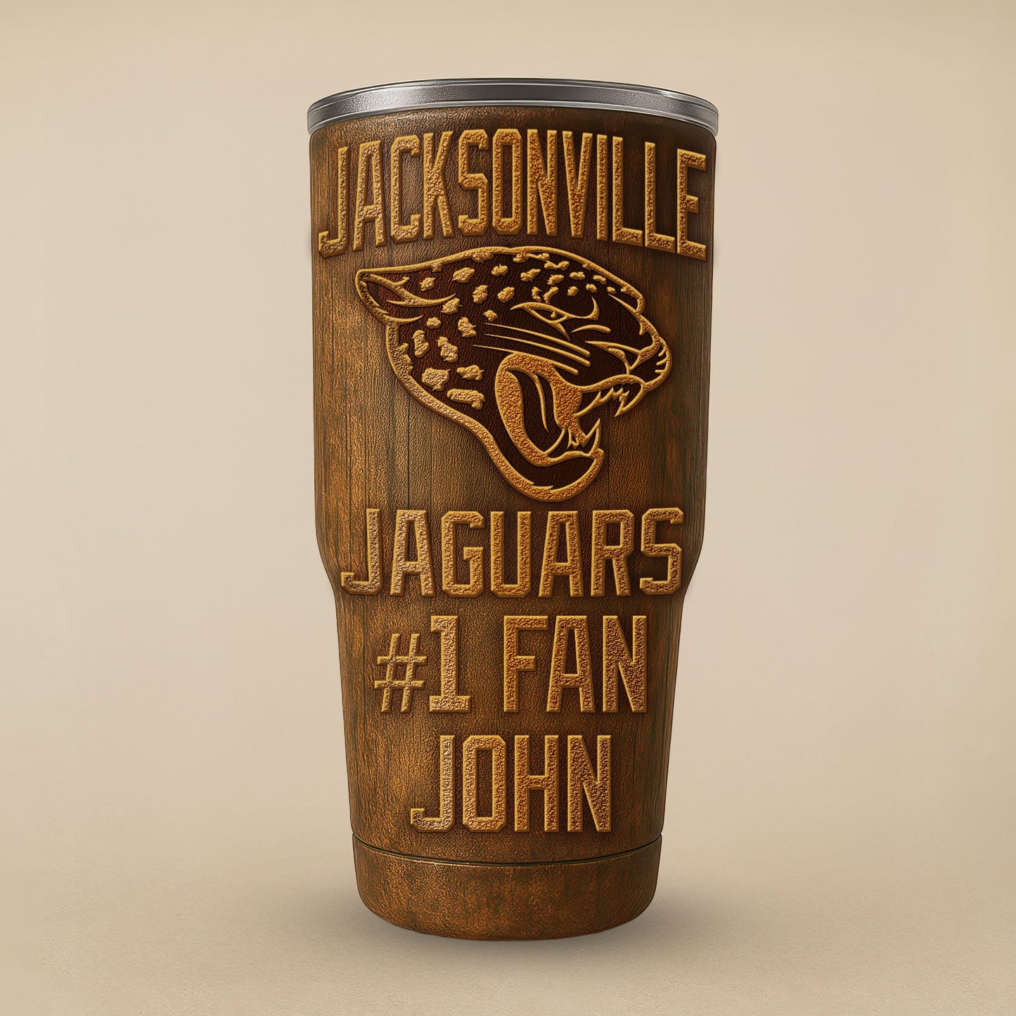 Jacksonville Jaguars Premium Tumbler 30oz TD Gifts For Fans AZBTTB30OZ000032