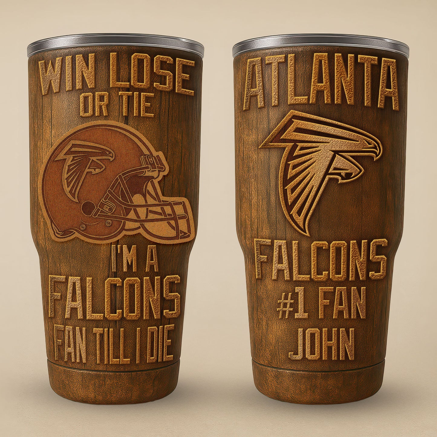 Atlanta Falcons Premium Tumbler 30oz TD Gifts For Fans AZBTTB30OZ000019