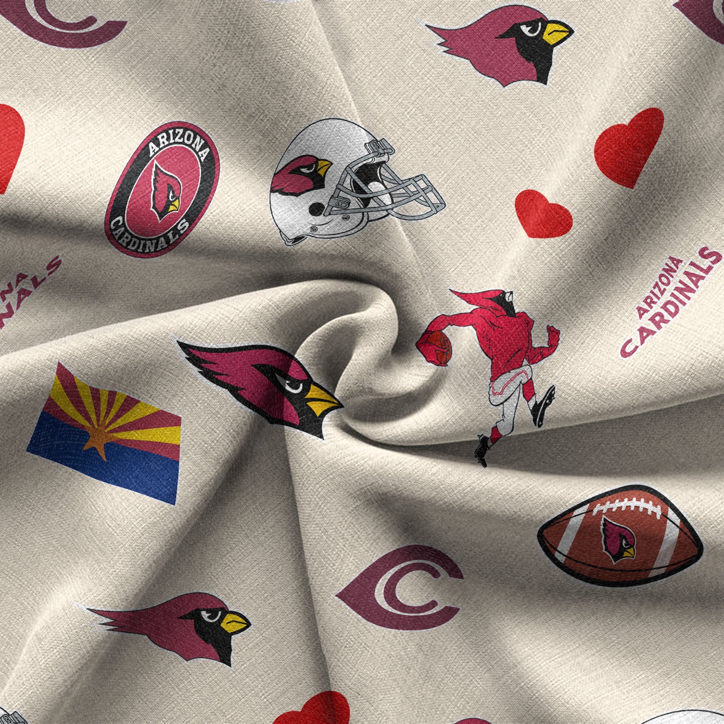 Arizona Cardinals Personalized Hawaiian Shirt 100% Cotton AZBTCHW000001