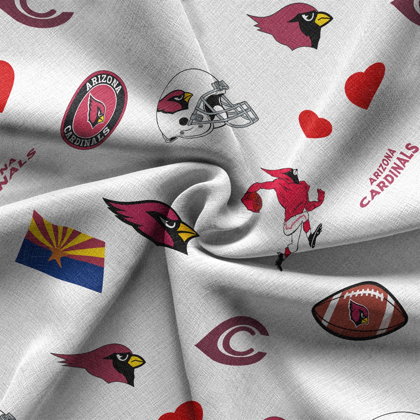 Arizona Cardinals Personalized Hawaiian Shirt 100% Cotton AZBTCHW000001