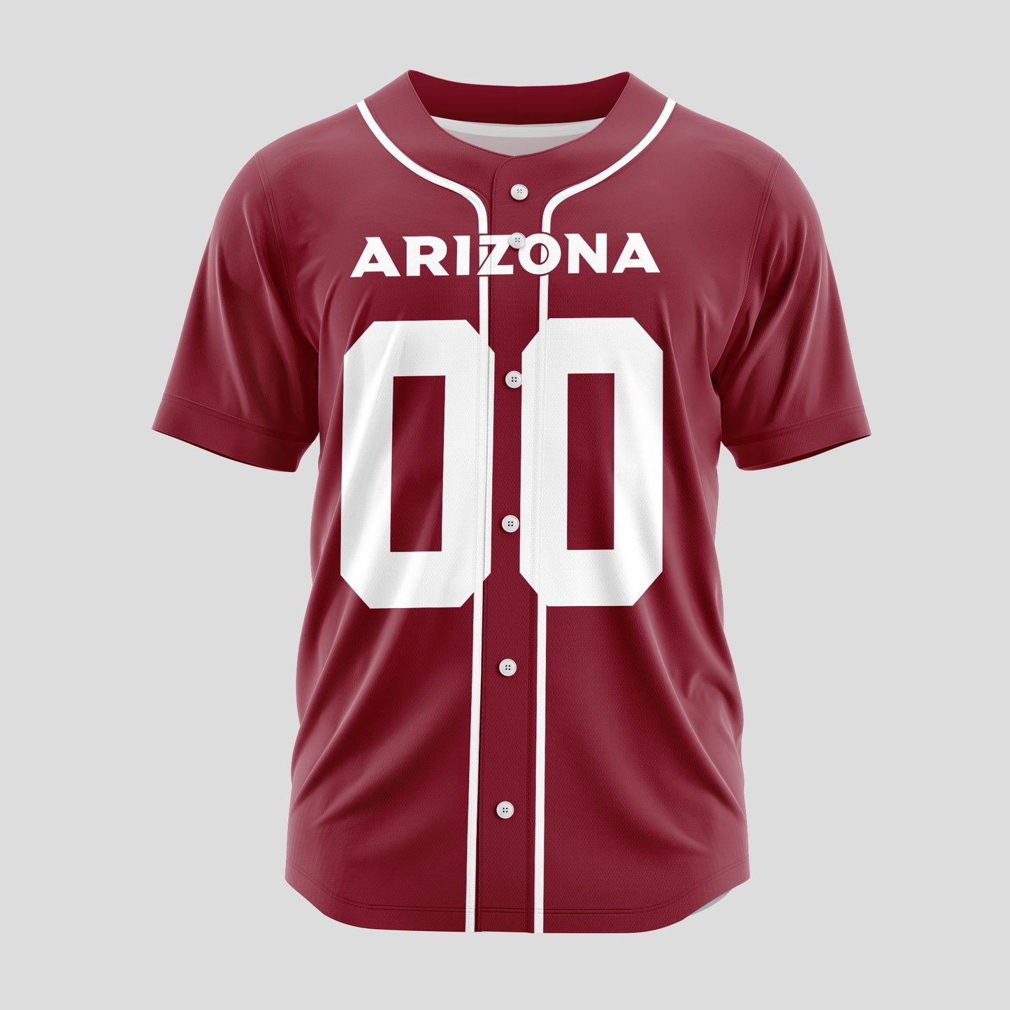 Arizona Cardinals Classic Baseball Jersey Customize Your Name & Number AZEMBJS000101