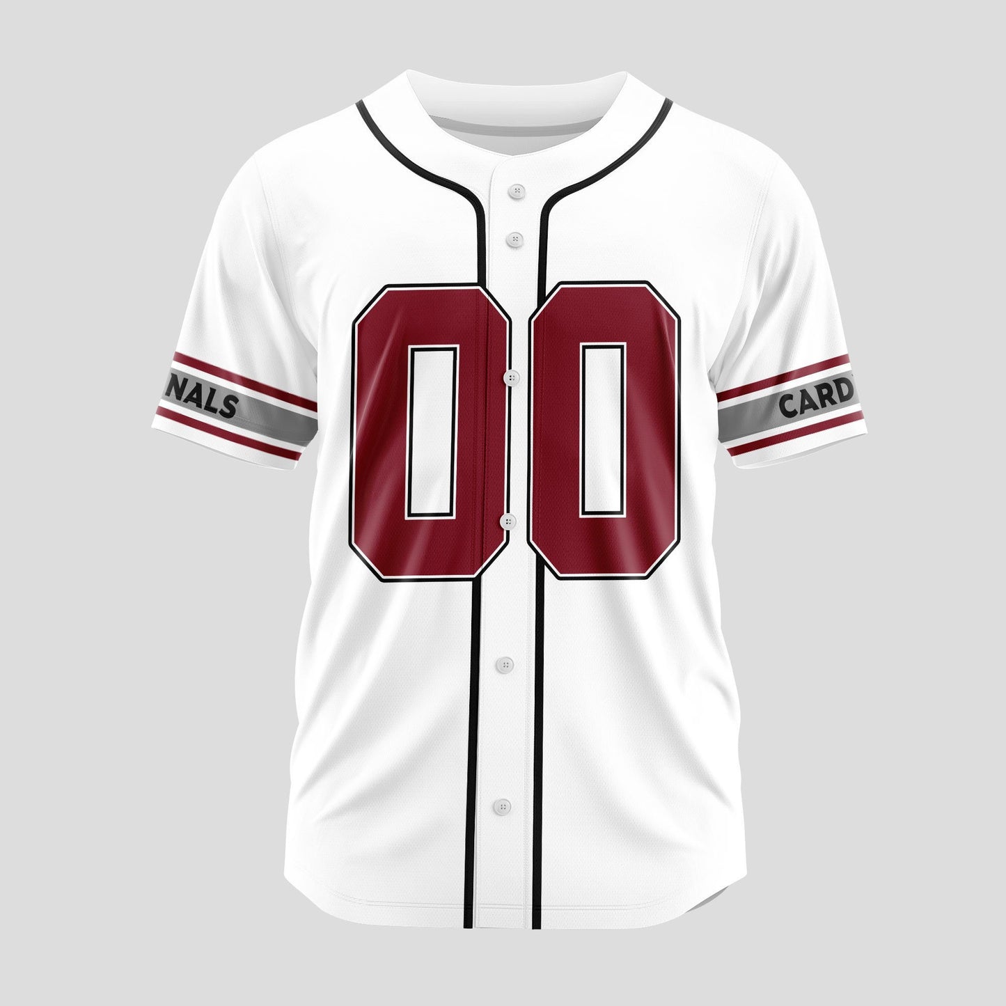 Arizona Cardinals Classic Baseball Jersey Customize Your Name & Number AZEMBJS000102