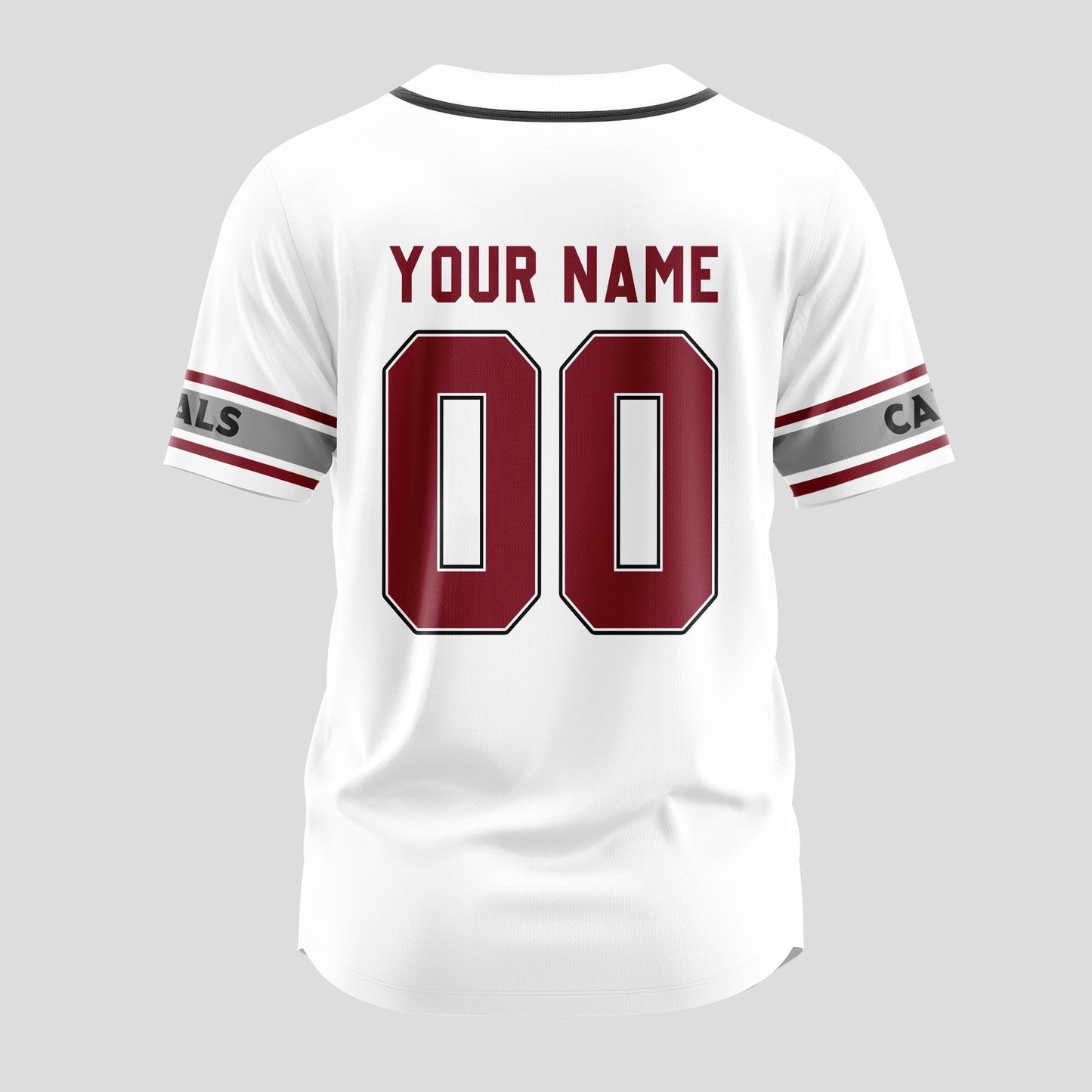 Arizona Cardinals Classic Baseball Jersey Customize Your Name & Number AZEMBJS000102