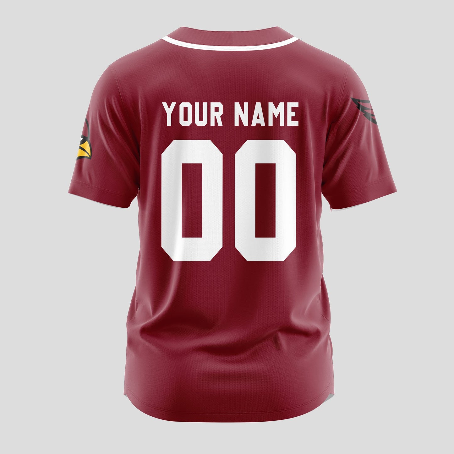 Arizona Cardinals Classic Baseball Jersey Customize Your Name & Number AZEMBJS000103