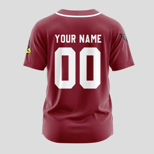 Arizona Cardinals Classic Baseball Jersey Customize Your Name & Number AZEMBJS000103