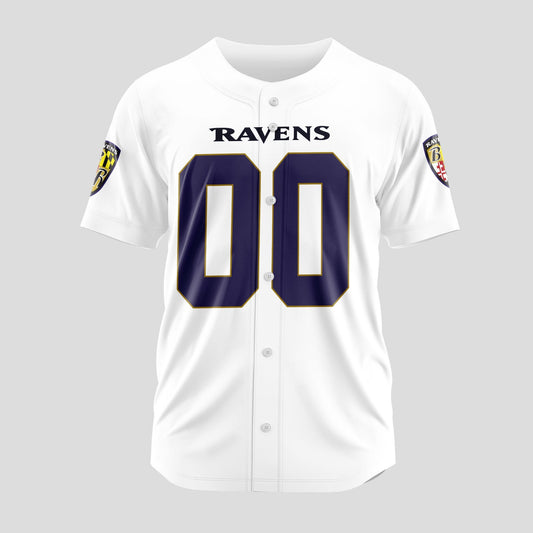 Baltimore Ravens Classic Baseball Jersey Customize Your Name & Number AZEMBJS000106