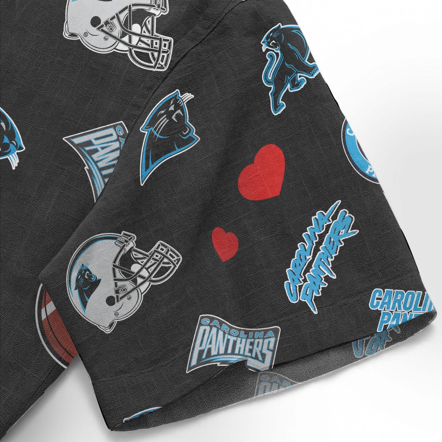 Carolina Panthers Personalized Hawaiian Shirt 100% Cotton AZBTCHW000004