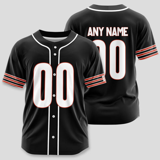 Chicago Bears Classic Baseball Jersey Customize Your Name & Number AZEMBJS000112