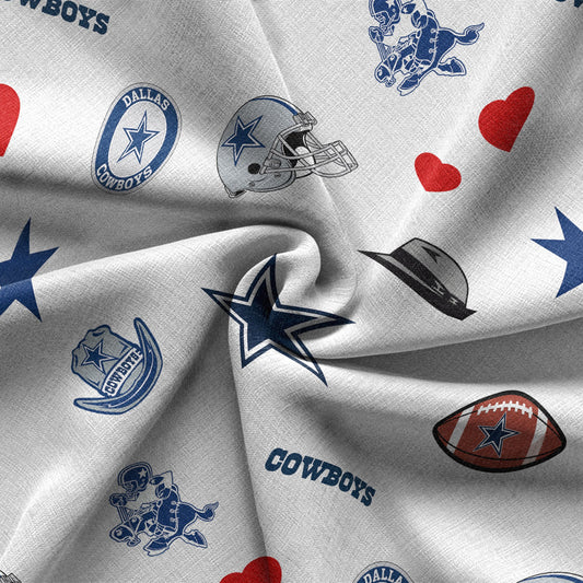 Dallas Cowboys Personalized Hawaiian Shirt 100% Cotton AZBTCHW000007