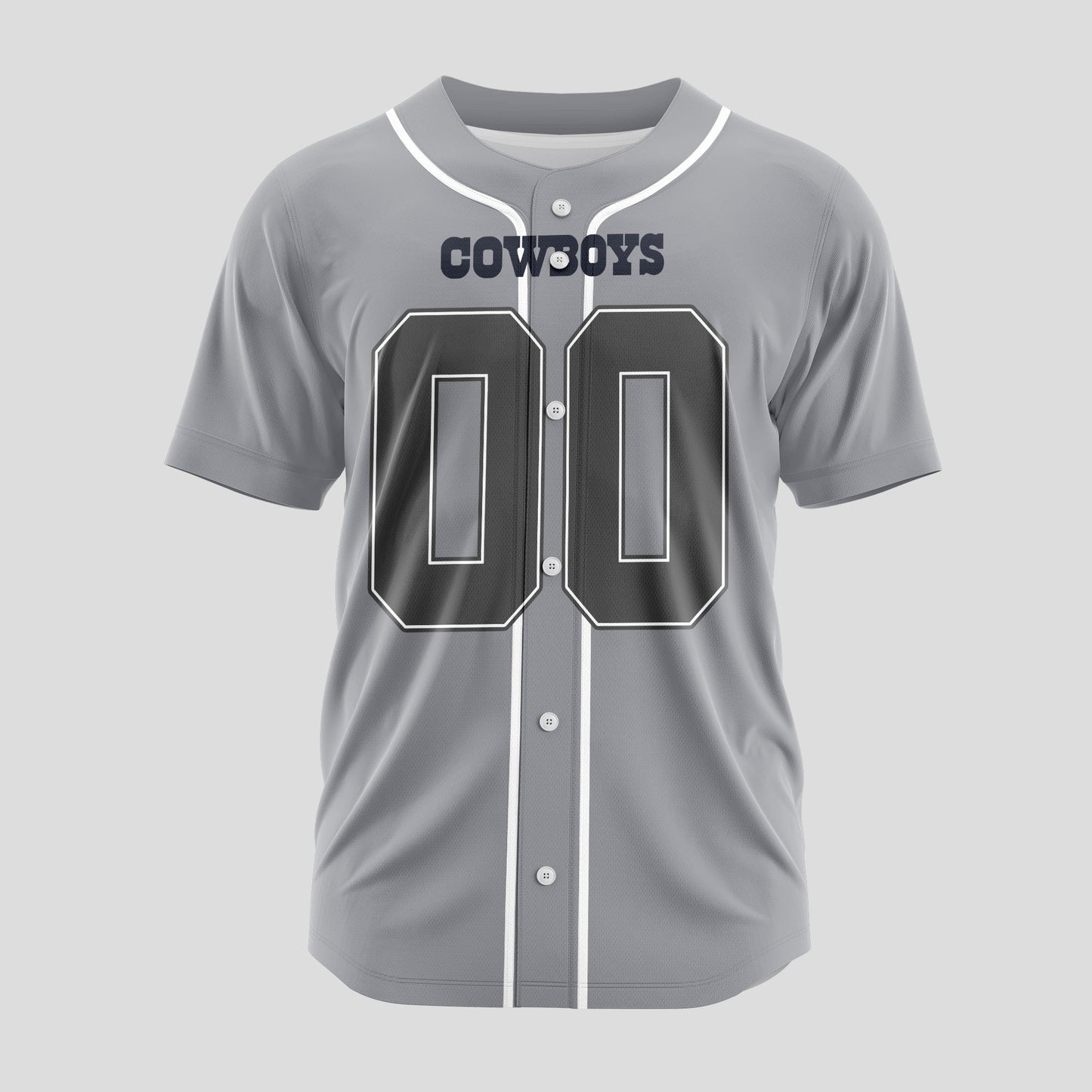 Dallas Cowboys Classic Baseball Jersey Customize Your Name & Number AZEMBJS000002