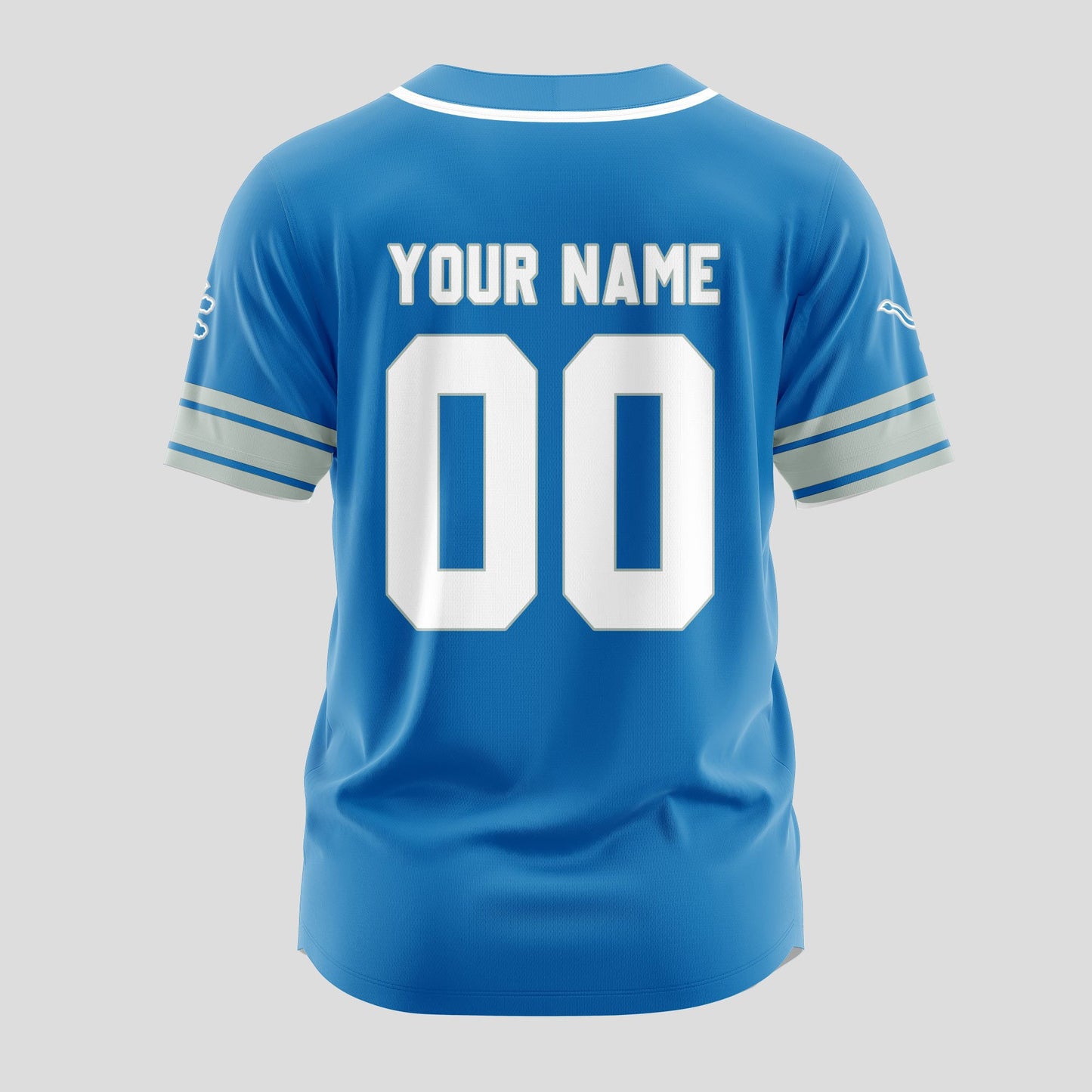 Detroit Lions Classic Baseball Jersey Customize Your Name & Number AZEMBJS000003