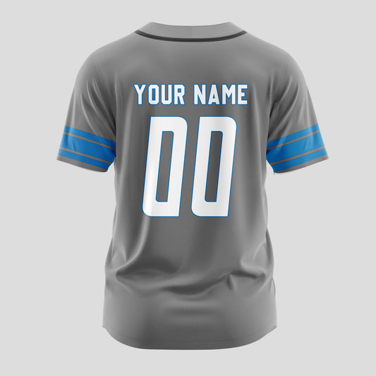 Detroit Lions Classic Baseball Jersey Customize Your Name & Number AZEMBJS000006