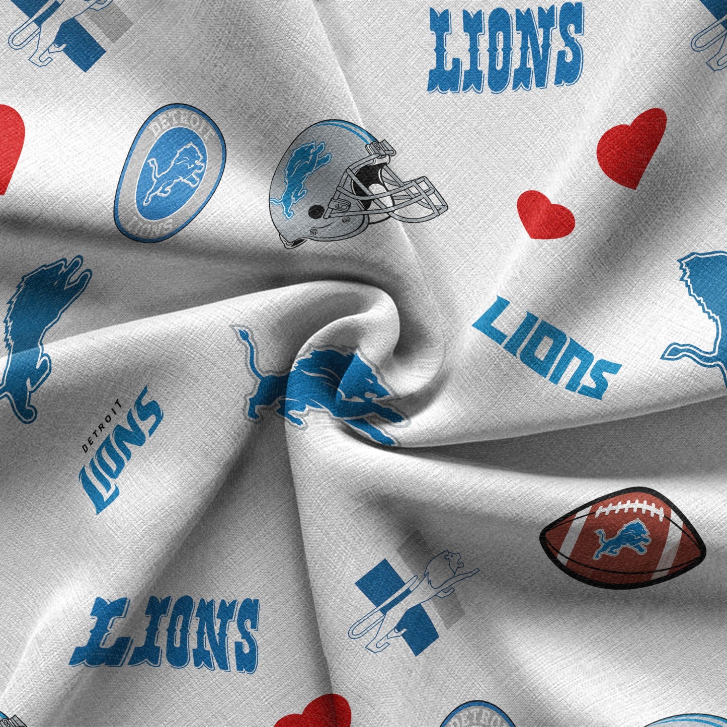Detroit Lions Personalized Hawaiian Shirt 100% Cotton AZBTCHW000008