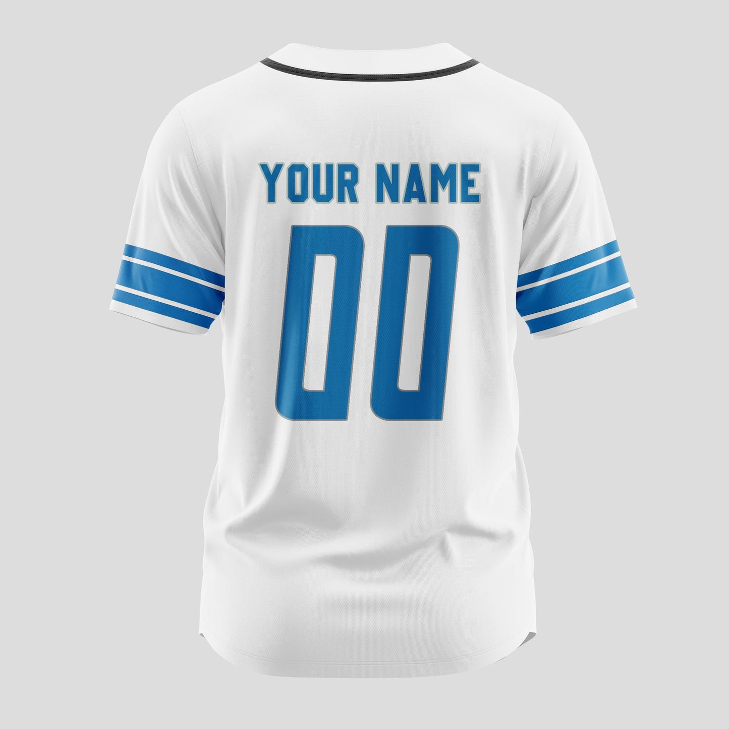 Detroit Lions Classic Baseball Jersey Customize Your Name & Number AZEMBJS000010