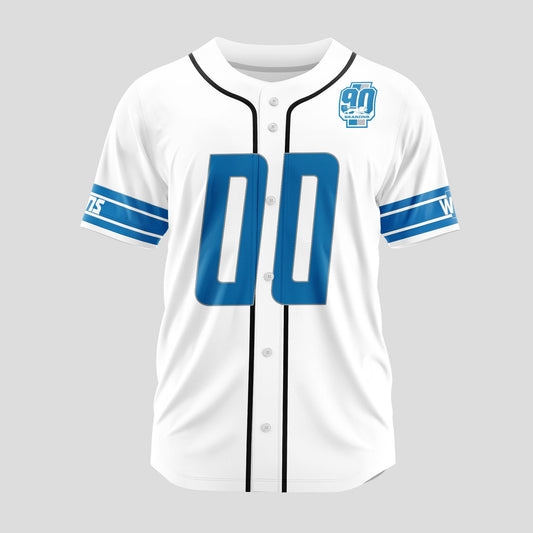 Detroit Lions Classic Baseball Jersey Customize Your Name & Number AZEMBJS000009