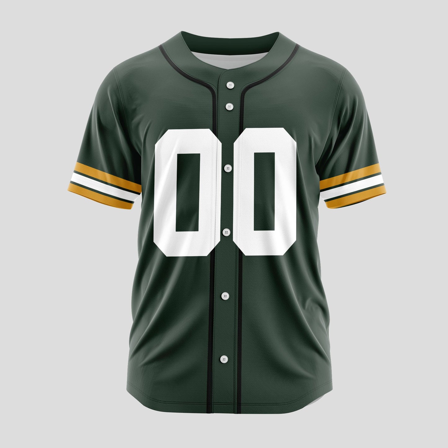Green Bay Packers Classic Baseball Jersey Customize Your Name & Number AZEMBJS000011