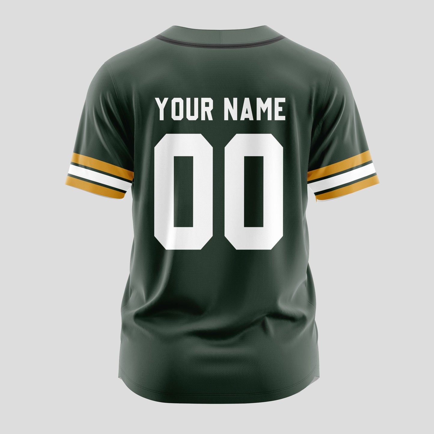 Green Bay Packers Classic Baseball Jersey Customize Your Name & Number AZEMBJS000011