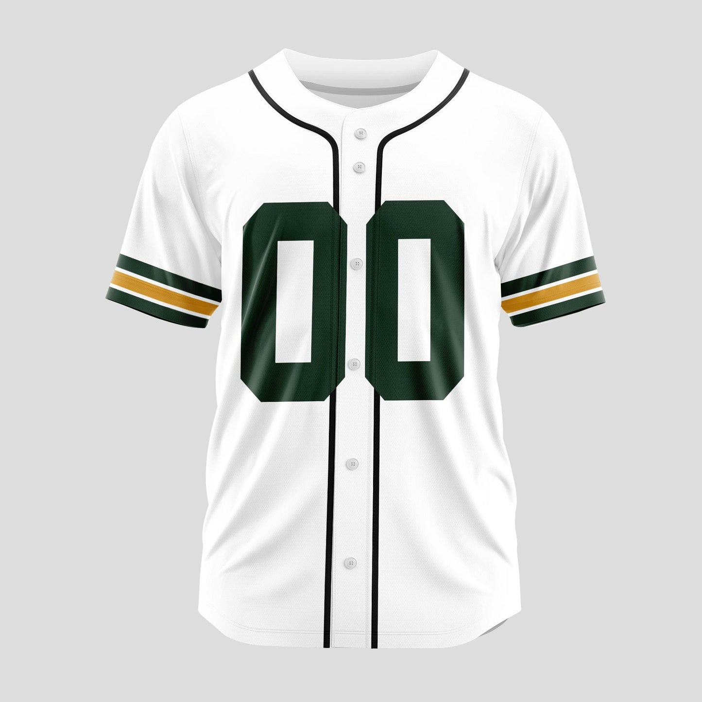 Green Bay Packers Classic Baseball Jersey Customize Your Name & Number AZEMBJS000012
