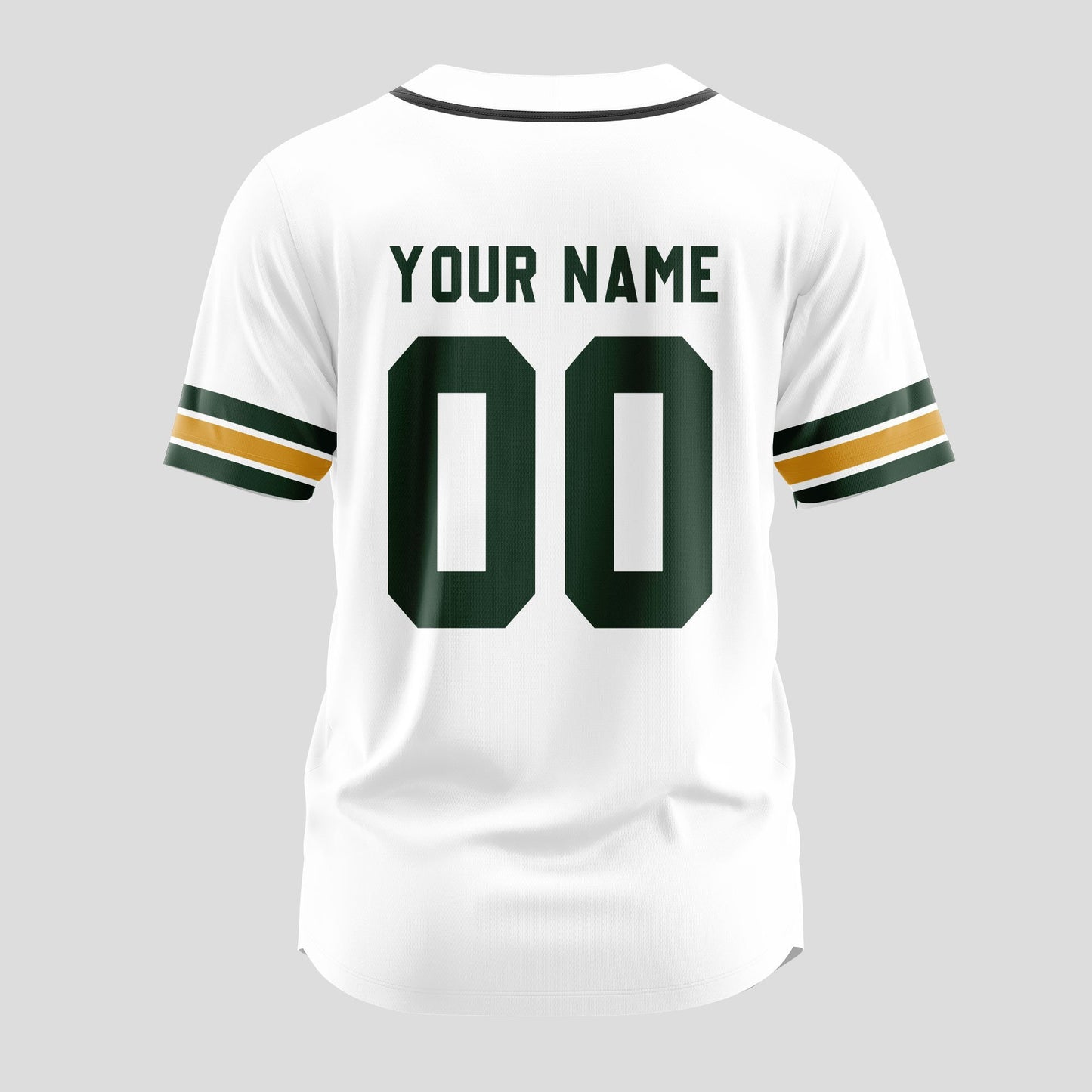 Green Bay Packers Classic Baseball Jersey Customize Your Name & Number AZEMBJS000012