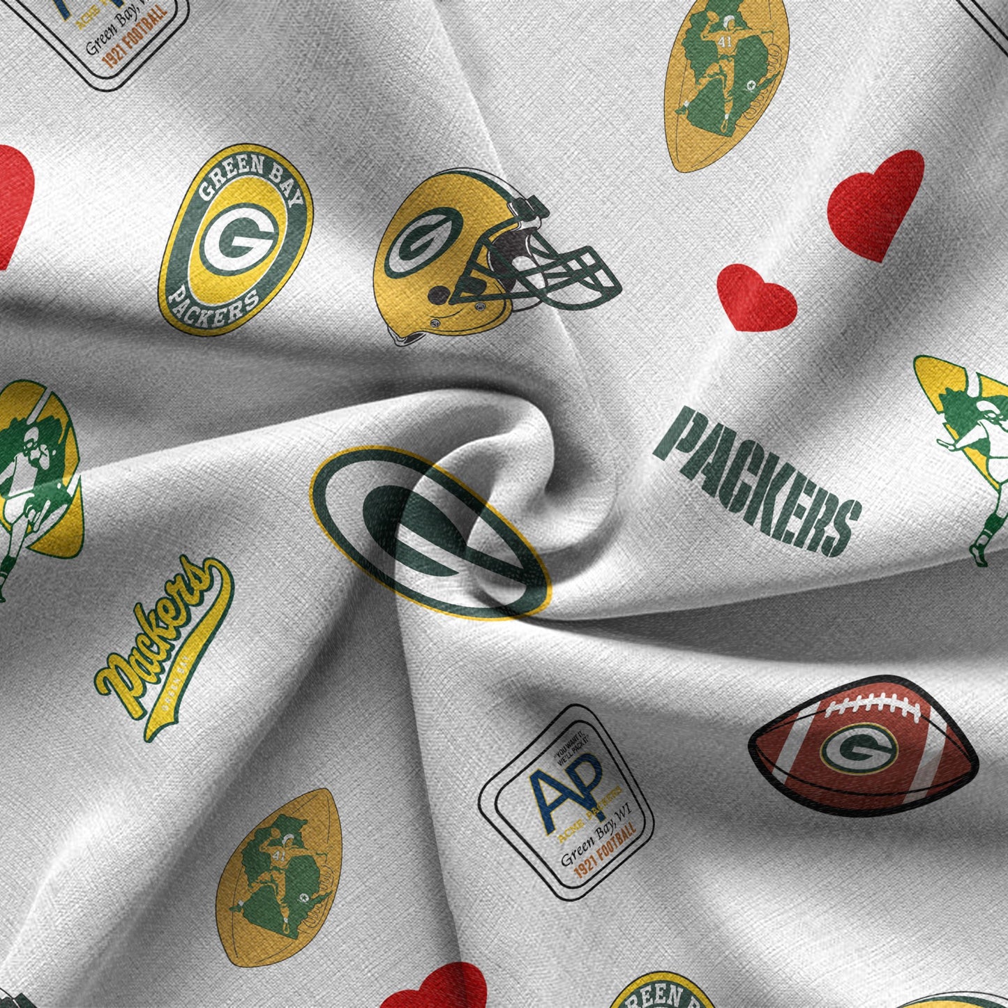 Green Bay Packers Personalized Hawaiian Shirt 100% Cotton AZBTCHW000009