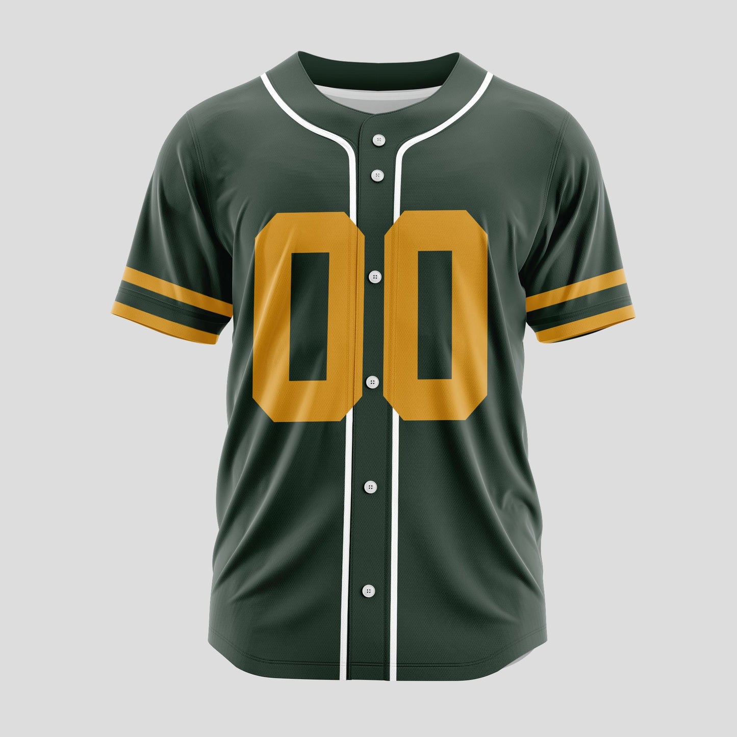 Green Bay Packers Classic Baseball Jersey Customize Your Name & Number AZEMBJS000013