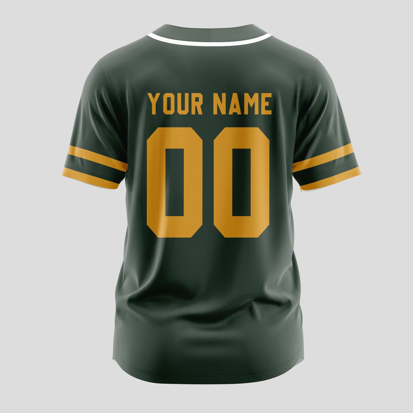 Green Bay Packers Classic Baseball Jersey Customize Your Name & Number AZEMBJS000013