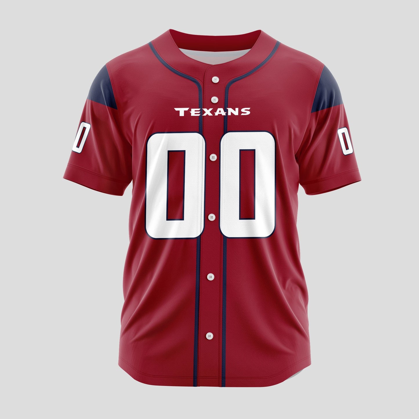 Houston Texans Classic Baseball Jersey Customize Your Name & Number AZEMBJS000018