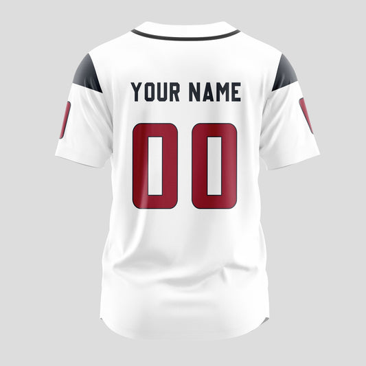 Houston Texans Classic Baseball Jersey Customize Your Name & Number AZEMBJS000019
