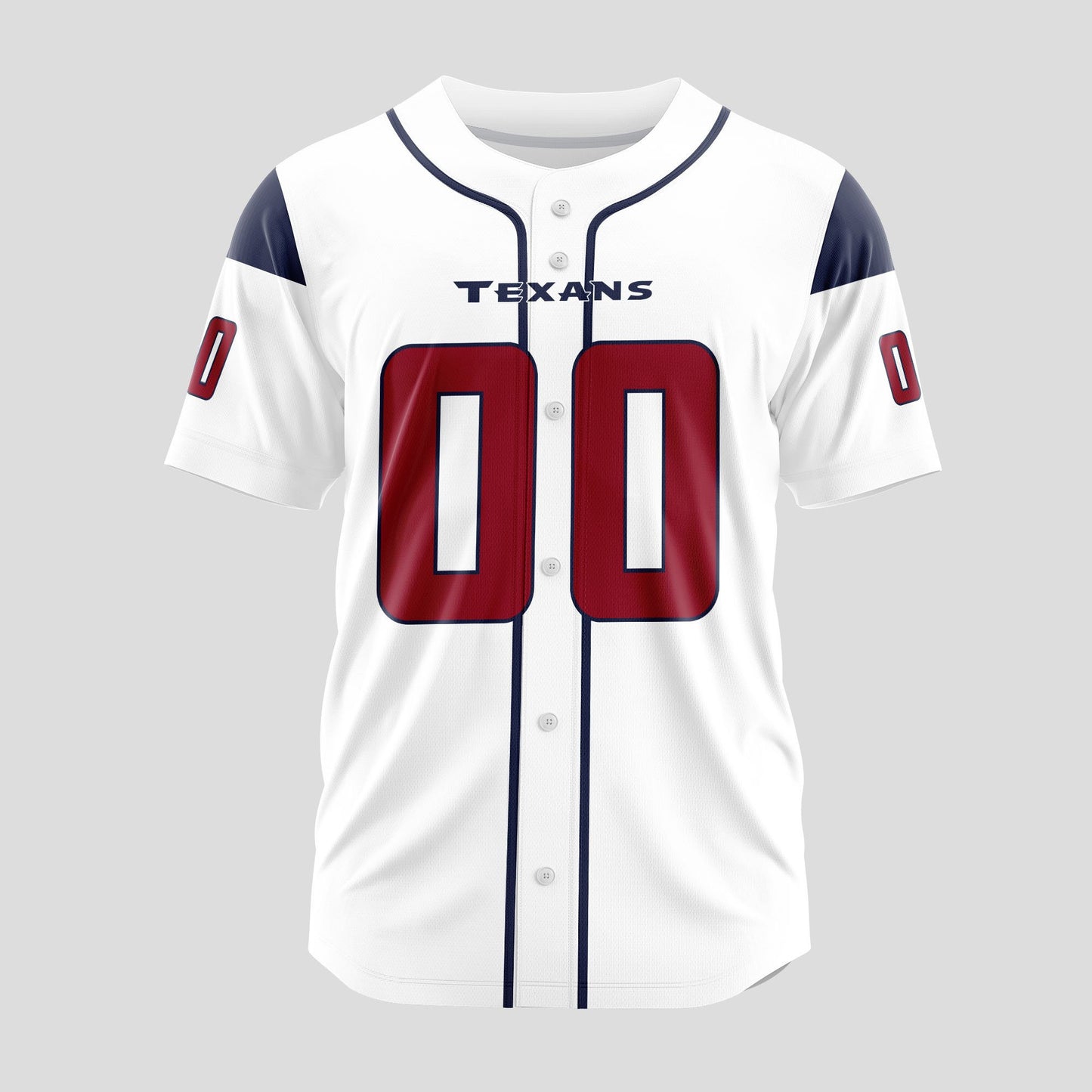 Houston Texans Classic Baseball Jersey Customize Your Name & Number AZEMBJS000022
