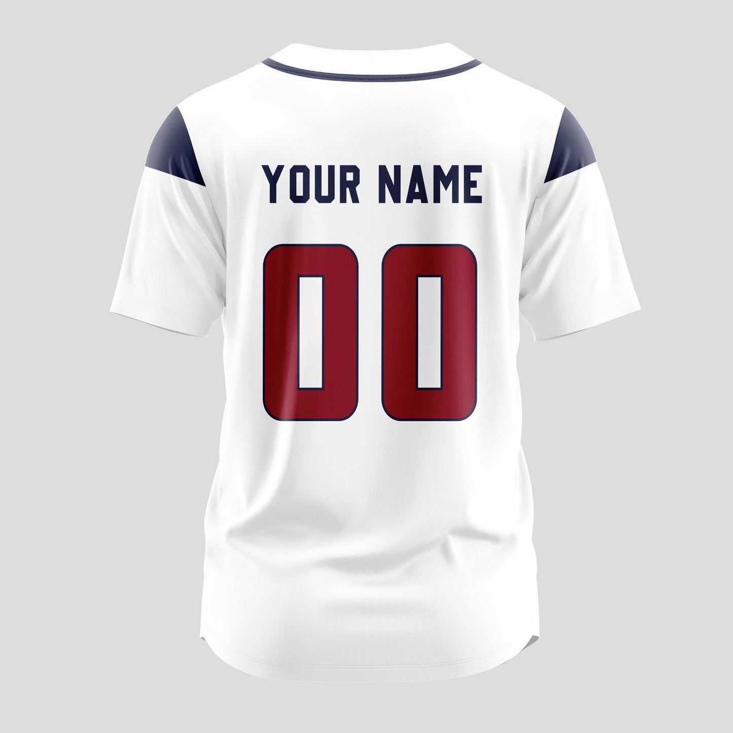 Houston Texans Classic Baseball Jersey Customize Your Name & Number AZEMBJS000022