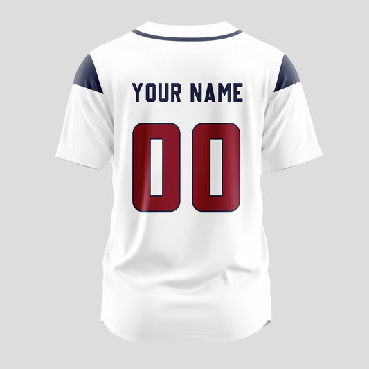 Houston Texans Classic Baseball Jersey Customize Your Name & Number AZEMBJS000022
