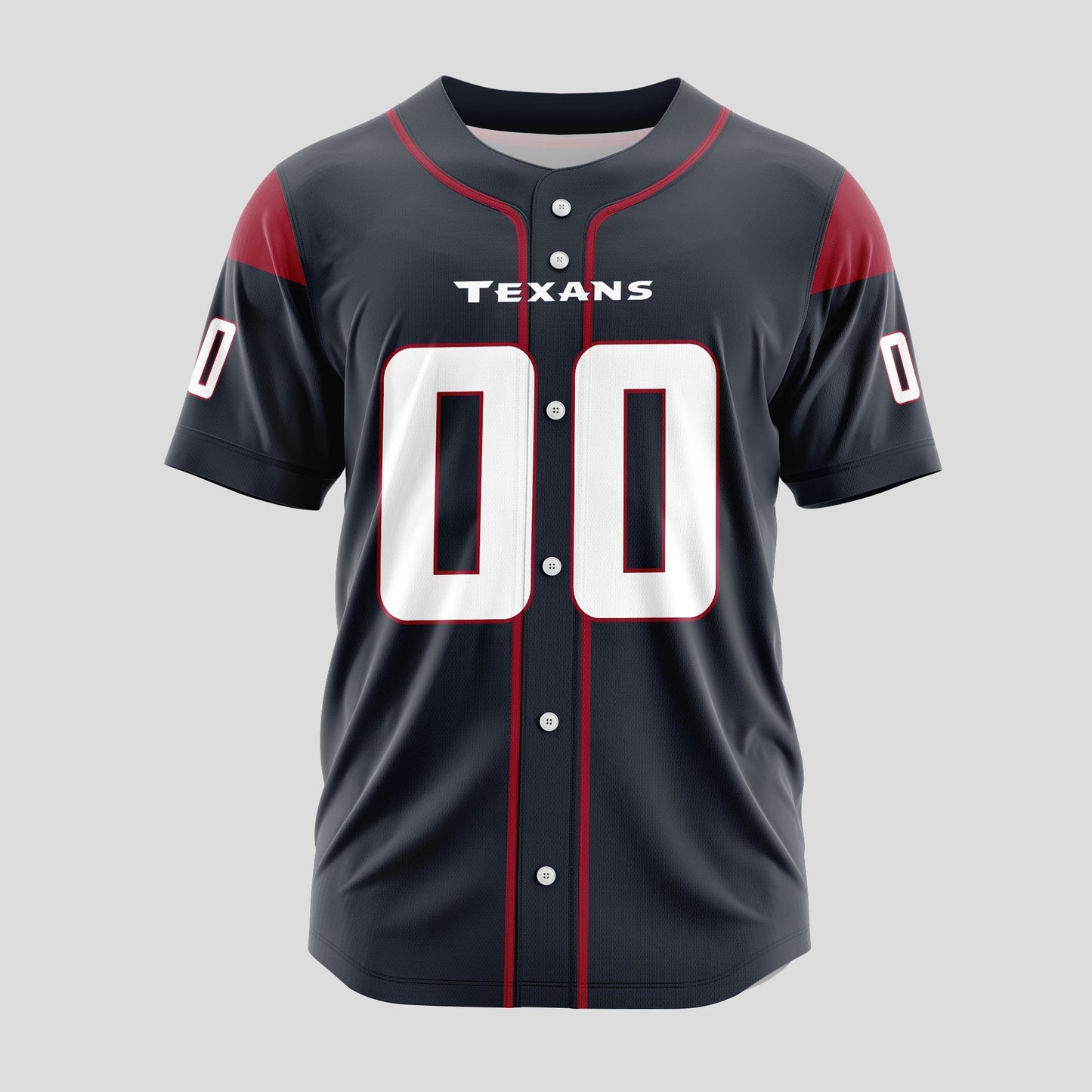 Houston Texans Classic Baseball Jersey Customize Your Name & Number AZEMBJS000024